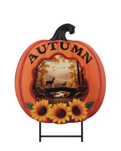 Pumpkin Stake/Wall Decor 