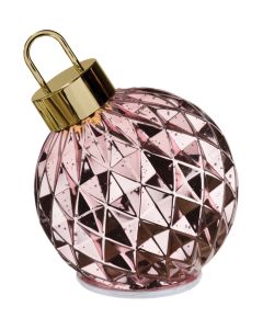 Glow Ornament SM - Iridescent Copper 