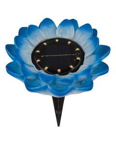 Flower Solar Path Light - Blue