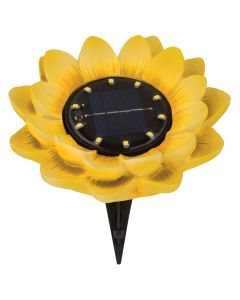 Flower Solar Path Light - Yellow
