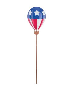 Hot Air Balloon Plant Pick - Americana