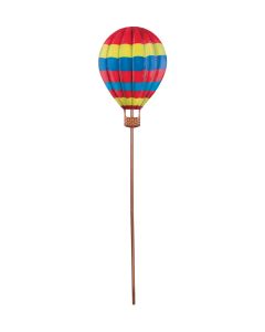 Hot Air Balloon Plant Pick - Stripe