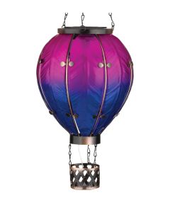 Hot Air Balloon Solar Lantern LG - Magenta