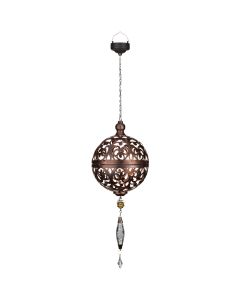 Moroccan Solar Lantern MED - Bronze