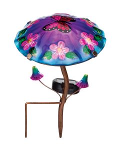 Mushroom Solar Stake - Butterfly