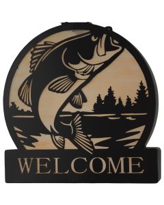 Woodland Glow Solar Wall Decor - Bass