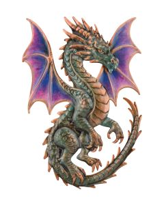 Dragon Wall Decor - Verdigris Bronze
