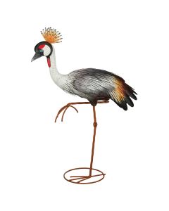 Grey Crowned Crane Decor - Down