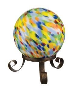 7.5" LED Gazing Ball - Confetti