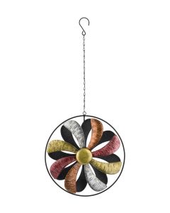 Hanging Wind Spinner - Metallic Flare