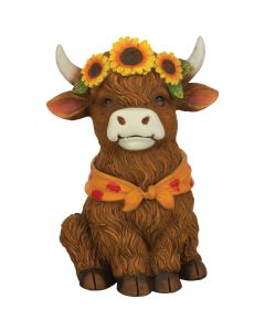 Meadow Bloom Highland Cow