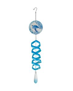 Art Glass Wind Spinner - Sea Turtle