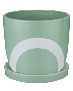 Mod Pot 6.5" - Sage Arc