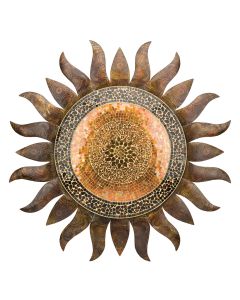 Gold Sun Wall Decor
