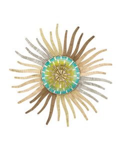 Wavy Sun Wall Decor 30"