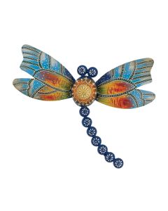Dragonfly Wall Decor - Blue Multi