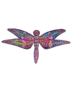 Dragonfly Wall Decor - Purple Multi