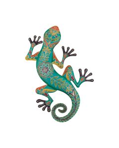 Maha Gecko Wall Decor 18" - Seafoam 