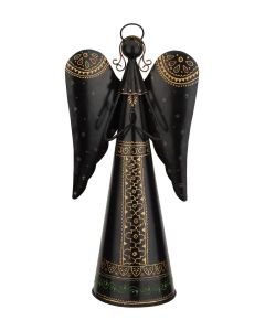 Angel Decor 23" - Black/Gold