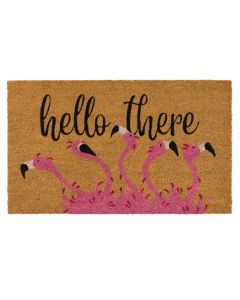 Doormat Coir - Flamingo