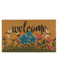 Doormat Coir - Flowers