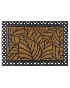 Doormat Coir/Rubber - Leaf