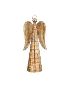 Gold Flame Angel Decor -16"