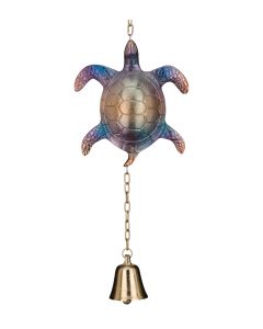 Cast Garden Bell - Sea Turtle