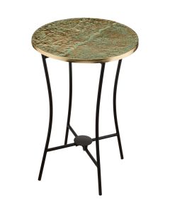 Cast Plant Stand - Gold Patina