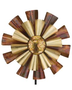 26" Wind Spinner - Copper Flame