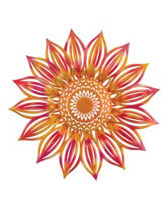 Sunburst Floral Wall Decor