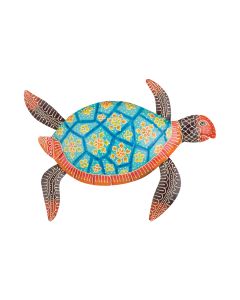 Henna Sea Turtle Wall Decor - Blue
