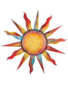 Henna Sun Wall Decor - Batik