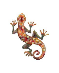 Maha Gecko Wall Decor 18" - Copper