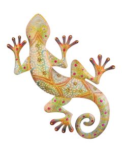 Maha Gecko Wall Decor 24" - Sage
