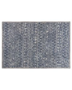 Area Rug 24"x36" - Indigo Lattice