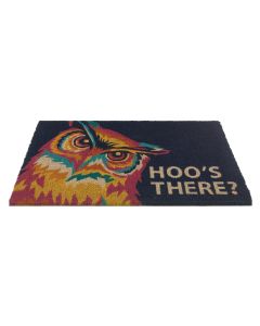 Doormat Coir - Hoo's There 