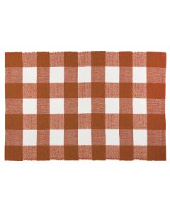 Area Rug Woven 24"x36" - Terracota