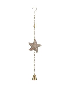 Cast Garden Bell - Starfish