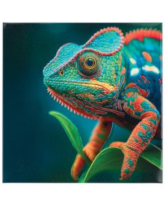 Vivare Wall Art 15"x15" - Jewel Chameleon