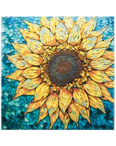 Vivare Wall Art 15"x15" - Golden Sunflower 