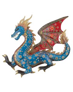 Imperial Dragon Wall Decor– Blue Multi