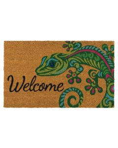 Doormat Coir - Gecko Welcome