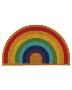 Doormat Coir - Rainbow Arch