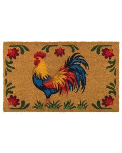 Doormat Coir - Country Rooster