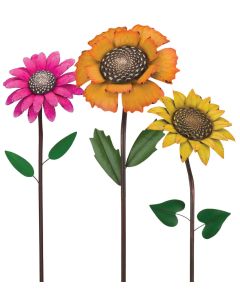 46" Vintage Flower Stake Pre-Pack