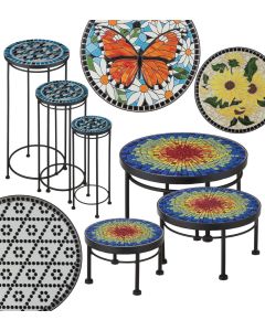 Plant Stand Set/3 Pre-Pack 9 Pc