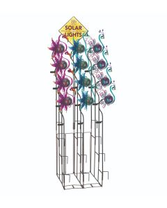 Swirl Solar Stake Assortment 12 Pc