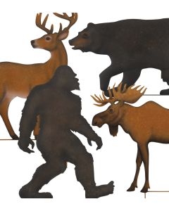 Lodge Stake/Wall Decor Pre-Pack 16 Pc