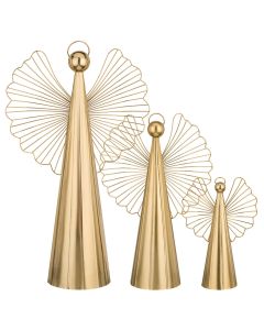 Metallic Gold Angel Decor Pre-Pack 8 Pc